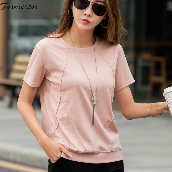 women t-shirts 2019 harajuku tshirts female soft cotton womens tee shirts loose fit shirt summer ladies short sleeve undershirt y19072701, White
women t-shirts 2019 harajuku tshirts female soft cotton womens tee shirts loose fit shirt summer ladies short sleeve undershirt y19072701, White