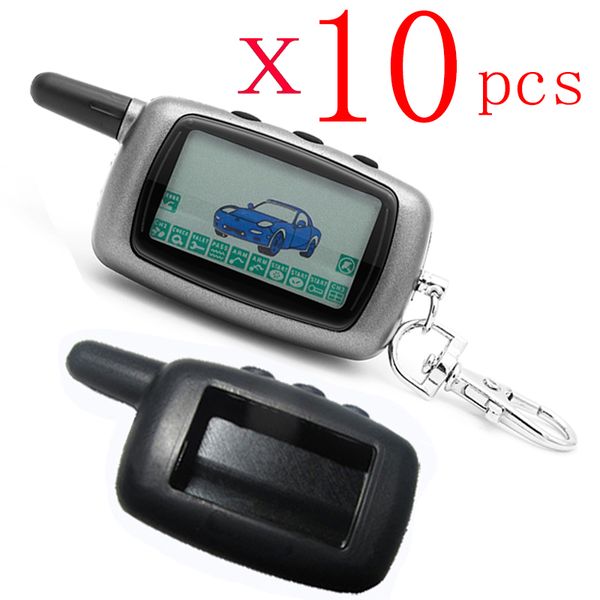 10 pcs/lot russia version keychain alarm for starline a9 lcd remote 2 way two way car alarm system start skey fob
10 pcs/lot russia version keychain alarm for starline a9 lcd remote 2 way two way car alarm system start skey fob