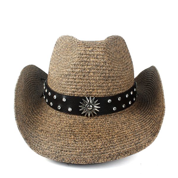 2019 western cowboy hat women men hollow lady dad beach sombrero hombre straw panama cowgirl jazz sun cap size 56-58cm, Blue;gray
2019 western cowboy hat women men hollow lady dad beach sombrero hombre straw panama cowgirl jazz sun cap size 56-58cm, Blue;gray