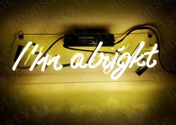 i am alright gift neon signs real glass tube beer bar pub homeroom girlsroom party decor 14 inch
i am alright gift neon signs real glass tube beer bar pub homeroom girlsroom party decor 14 inch