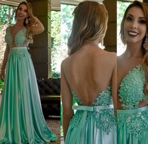 illusion back appliqued long prom dresses sheer neck floor length evening gowns sleeveless custom made pageant dresses, Black
illusion back appliqued long prom dresses sheer neck floor length evening gowns sleeveless custom made pageant dresses, Black