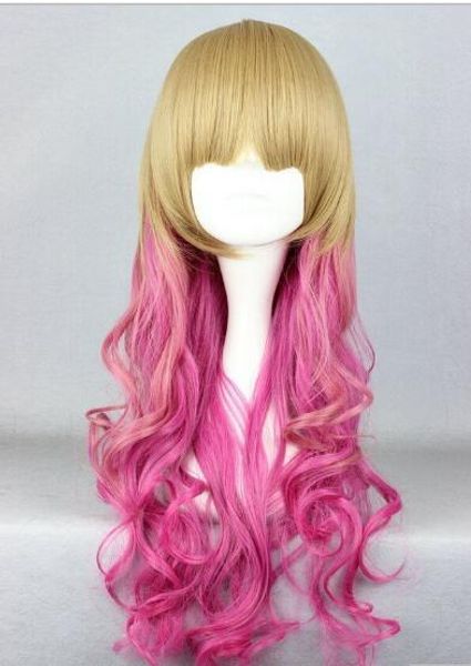 in + ++ 65cm fashion anime long wavy hair night club girl lolita cosplay party wig, Black;brown
in + ++ 65cm fashion anime long wavy hair night club girl lolita cosplay party wig, Black;brown