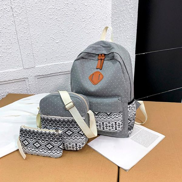 fashion new women's casual canvas backpack student bag for women versatile solid color backpack student zipper school bag 
fashion new women's casual canvas backpack student bag for women versatile solid color backpack student zipper school bag