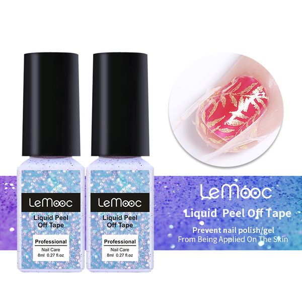 lemooc 8ml peel off liquid tape fruity odor-white pink nail cuticle guard nail care finger protector stamping tools, Red;pink
lemooc 8ml peel off liquid tape fruity odor-white pink nail cuticle guard nail care finger protector stamping tools, Red;pink