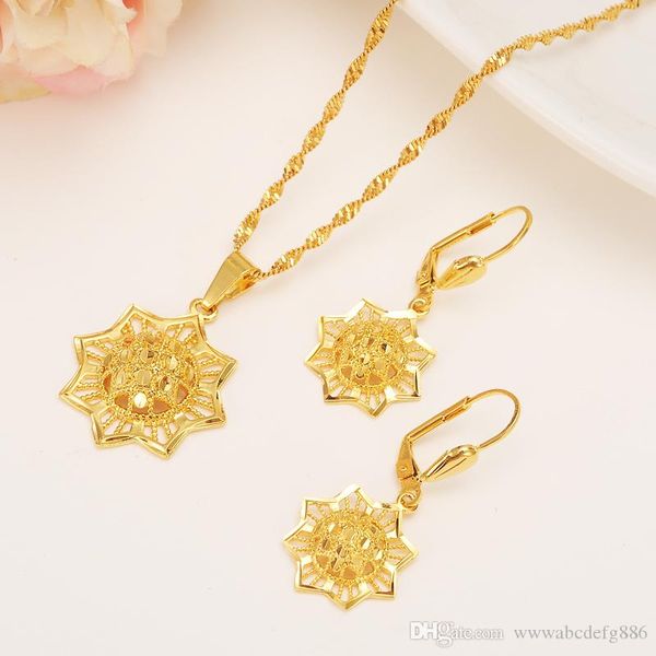 ethiopian 14k yellow solid fine gold gf filled set jewelry anise pendant chain earrings african bride wedding technology bijoux, Silver
ethiopian 14k yellow solid fine gold gf filled set jewelry anise pendant chain earrings african bride wedding technology bijoux, Silver