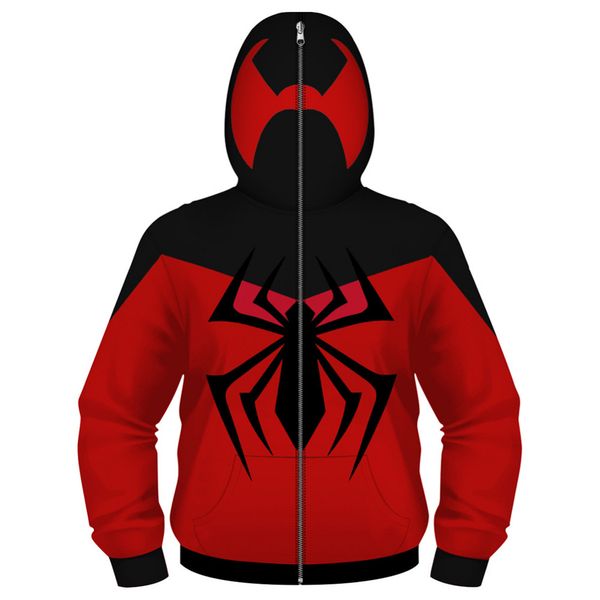 hoodie scarlet spider cosplay ultimate animated series sweatshirt zip up masked long sleeve hoodie kids, Black
hoodie scarlet spider cosplay ultimate animated series sweatshirt zip up masked long sleeve hoodie kids, Black