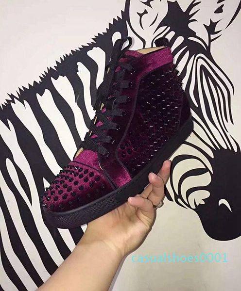 green luxury designer sneakers classical designers shoes red bottom luxury shoe fashion brand studded spikes flat luxury shoe 7 colors ac01, Black
green luxury designer sneakers classical designers shoes red bottom luxury shoe fashion brand studded spikes flat luxury shoe 7 colors ac01, Black