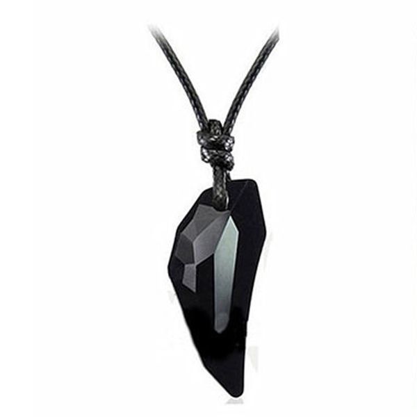 crystal wolf tooth pendant mens handsome necklaces tide couple obsidian pendants womens personality necklace selling accessories, Silver
crystal wolf tooth pendant mens handsome necklaces tide couple obsidian pendants womens personality necklace selling accessories, Silver