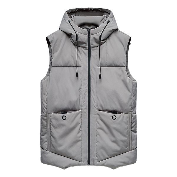 men's down & parkas sagace mens sleeveless jackets winter coats casual hooded thick padded male pure color waistcoat vest coat, Black
men's down & parkas sagace mens sleeveless jackets winter coats casual hooded thick padded male pure color waistcoat vest coat, Black