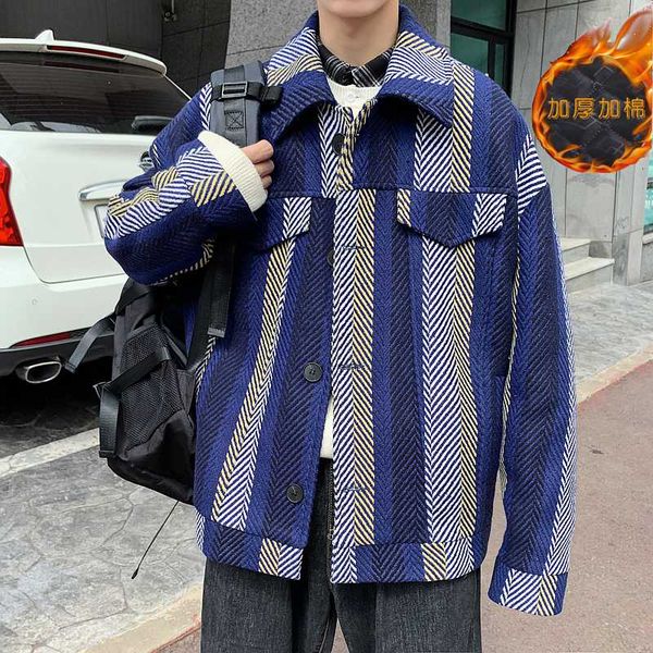 winter thick woolen coat men's warm fashion casual plus cotton woolen coat men streetwear loose vintage jacket mens, Black
winter thick woolen coat men's warm fashion casual plus cotton woolen coat men streetwear loose vintage jacket mens, Black