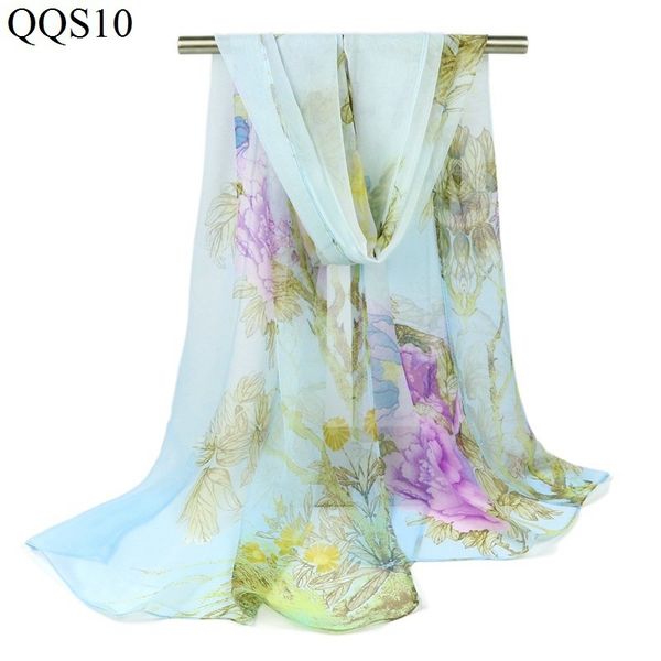georgette silk scarf woman sunscreen shawl small long a piece of cloth scarf hundred change scarf, Blue;gray
georgette silk scarf woman sunscreen shawl small long a piece of cloth scarf hundred change scarf, Blue;gray