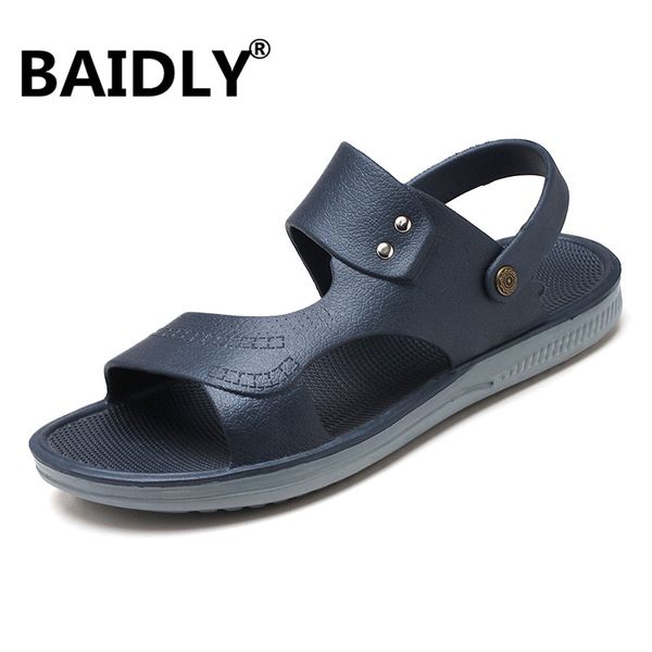 classic men water shoes men summer sandals beach aqua slippers outdoor jelly plastic sandals gardening shoes zapatillas hombre, Black
classic men water shoes men summer sandals beach aqua slippers outdoor jelly plastic sandals gardening shoes zapatillas hombre, Black