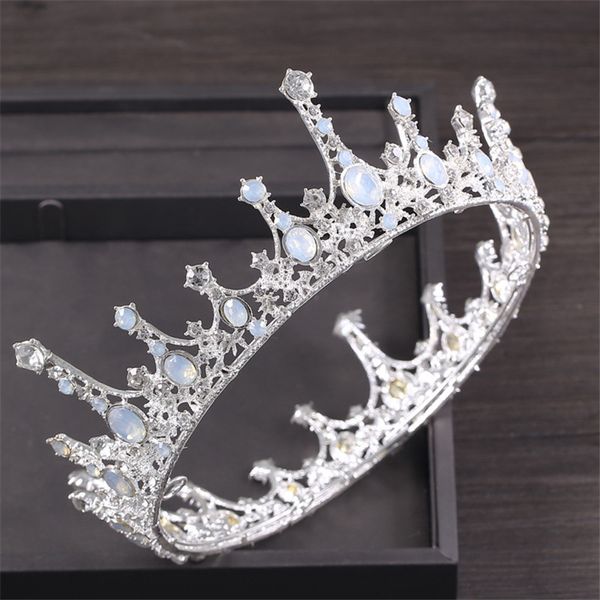 diezi baroque bridal crystal tiaras crown hairband headpiece vintage princess pageant wedding crown bridal hair accessories, White;golden
diezi baroque bridal crystal tiaras crown hairband headpiece vintage princess pageant wedding crown bridal hair accessories, White;golden