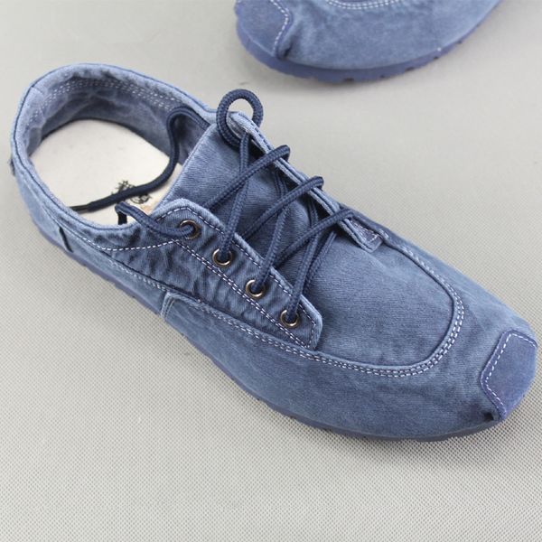 man casual shoes loafers soft canvas denim shoes lace up comfortable men spring summer vintage ethnic shoe moccasins, Black
man casual shoes loafers soft canvas denim shoes lace up comfortable men spring summer vintage ethnic shoe moccasins, Black