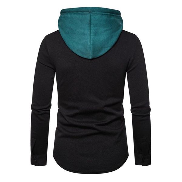 mens warm hoodie long sleeve pullover buttons coat sweatshirt jacket size ~3xl, Black
mens warm hoodie long sleeve pullover buttons coat sweatshirt jacket size ~3xl, Black