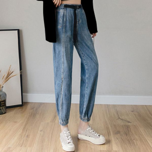 women loose denim jeans classic elastic high waist washed slim pants straight trousers pantalon femme blue korean streetwear
women loose denim jeans classic elastic high waist washed slim pants straight trousers pantalon femme blue korean streetwear