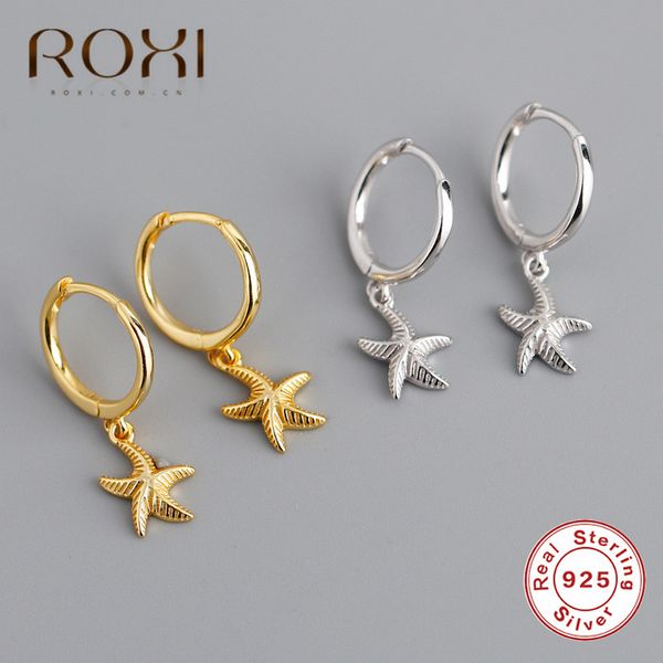 roxi fashion brincos starfish 925 sterling silver hanging stud earrings for women beach piercing earrings summer jewelry gifts, Golden;silver
roxi fashion brincos starfish 925 sterling silver hanging stud earrings for women beach piercing earrings summer jewelry gifts, Golden;silver