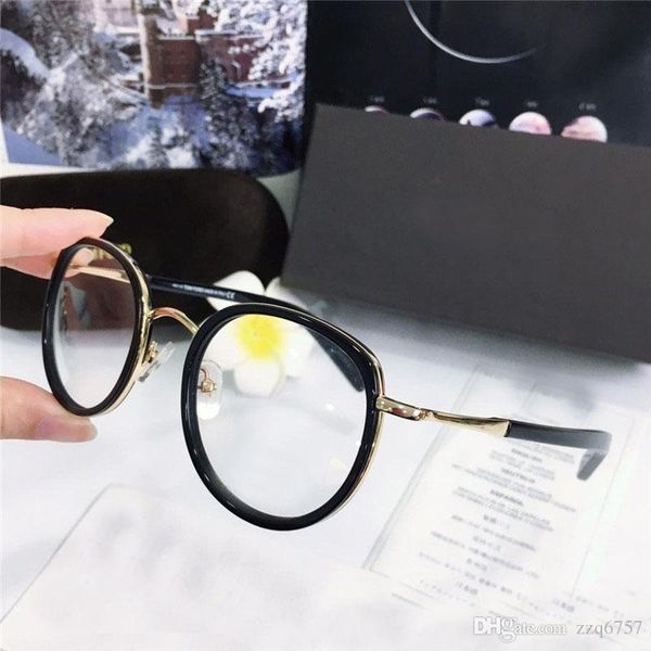 new selling fashion optical glasses round simple frame popular generous casual style transparent lens frame 5338, Black
new selling fashion optical glasses round simple frame popular generous casual style transparent lens frame 5338, Black