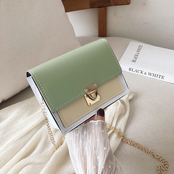 2020 new women's diagonal bag korean version of the wild hit color lock ladies chain bag fashion casual ladies crossbody
2020 new women's diagonal bag korean version of the wild hit color lock ladies chain bag fashion casual ladies crossbody