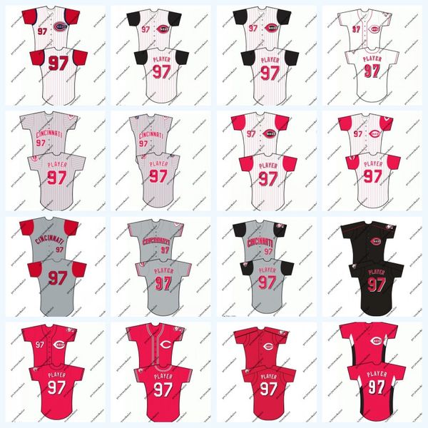 Cincinnati Redlegs Derek Dietrich Ken Griffey Barry Larkin Phillips Johnny Bench Billy Hamilton Reggie Sanders Josh VanMeter Jersey
Cincinnati Redlegs Derek Dietrich Ken Griffey Barry Larkin Phillips Johnny Bench Billy Hamilton Reggie Sanders Josh VanMeter Jersey