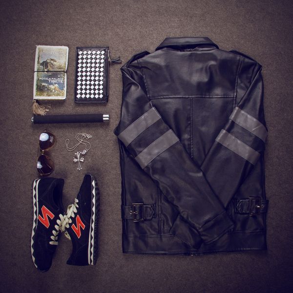 2019 new products men short leather coat trend japanese style stand collar pocket color block men's leather coat boutique y013, Black
2019 new products men short leather coat trend japanese style stand collar pocket color block men's leather coat boutique y013, Black