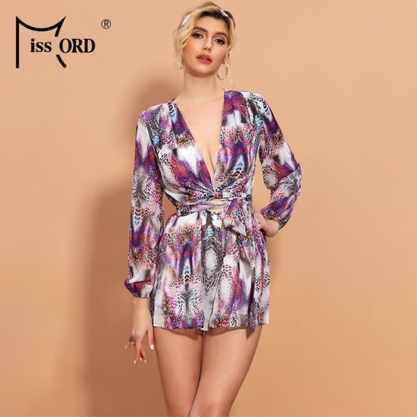 missord 2020 spring summer animal print deep v neck long sleeve women overalls jumpsuit women playsuit with belt mm1834, Black;white
missord 2020 spring summer animal print deep v neck long sleeve women overalls jumpsuit women playsuit with belt mm1834, Black;white