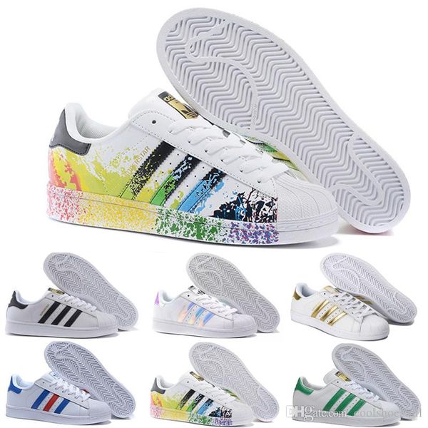 2016 originals superstar white hologram iridescent junior superstars 80s pride sneakers super star women men sport running shoes 36-45
2016 originals superstar white hologram iridescent junior superstars 80s pride sneakers super star women men sport running shoes 36-45