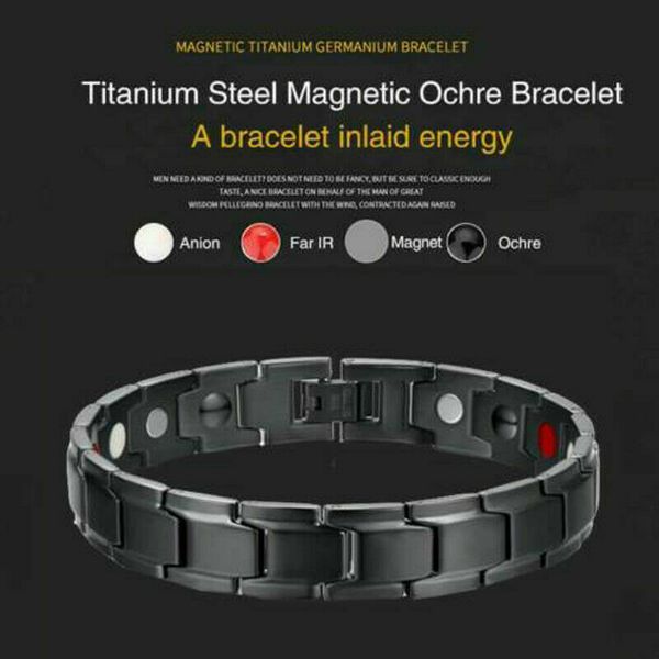 1pc therapeutic energy healing bracelet stainless steel magnetic therapy bracelet, Golden;silver
1pc therapeutic energy healing bracelet stainless steel magnetic therapy bracelet, Golden;silver