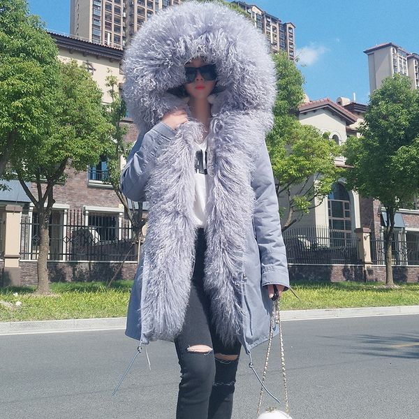 luxury big fur collar warm winter jacket coat women duck down jacket wool -40 degrees overcoat brand woman down parkas, Black
luxury big fur collar warm winter jacket coat women duck down jacket wool -40 degrees overcoat brand woman down parkas, Black