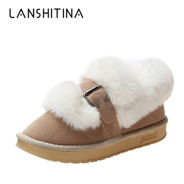women snow boots 2019 new winter warm fur slip on ankle boots flat with women shoes faux fur winter outdoor chunky female, Black
women snow boots 2019 new winter warm fur slip on ankle boots flat with women shoes faux fur winter outdoor chunky female, Black