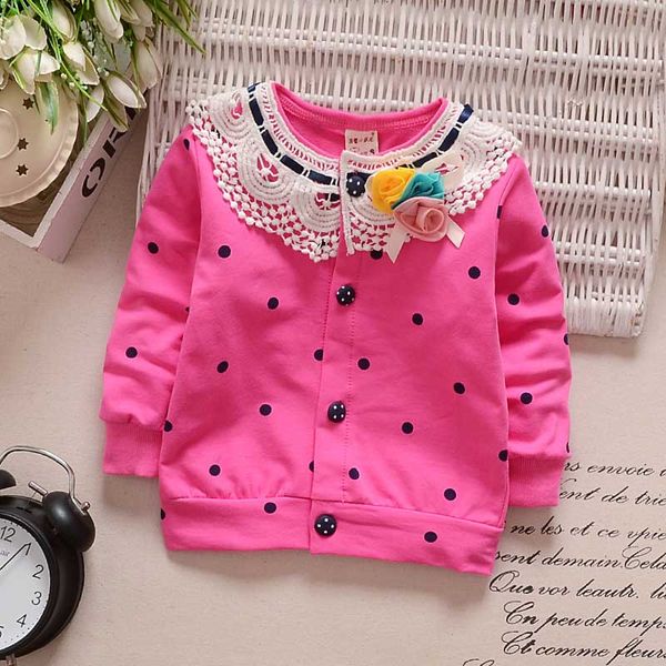 new 2019 lovely baby girls outwear flowers candy colors coats button warm toddler casual cotton children clothing for 0-36 m, Black
new 2019 lovely baby girls outwear flowers candy colors coats button warm toddler casual cotton children clothing for 0-36 m, Black