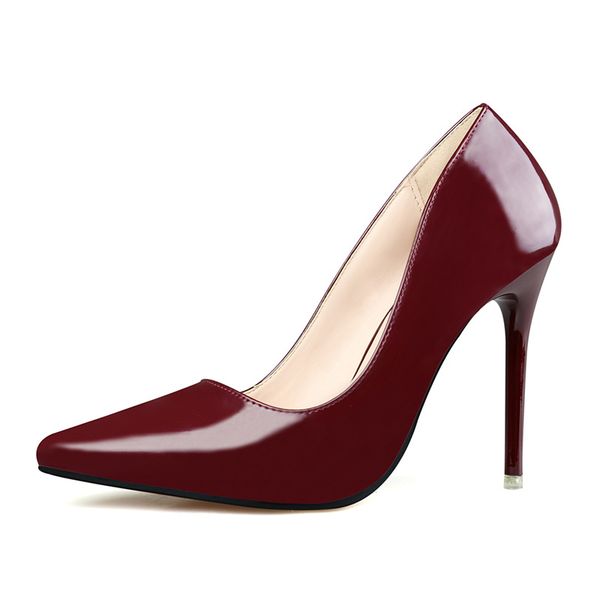 fashion women's pumps high heels shoes pointed toe woman party shoes office lady wedding party high heels, Black
fashion women's pumps high heels shoes pointed toe woman party shoes office lady wedding party high heels, Black