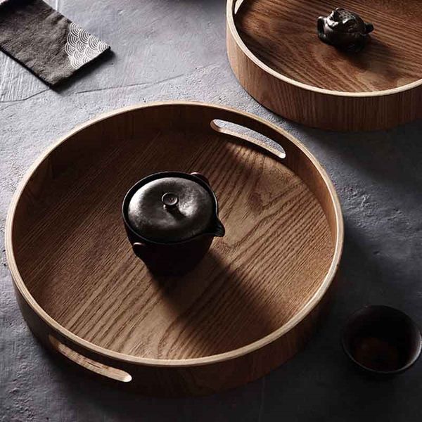 round serving bamboo wooden tray for dinner trays tea bar breakfast food container handle storage tray #1 kitchen storage organization
round serving bamboo wooden tray for dinner trays tea bar breakfast food container handle storage tray #1 kitchen storage organization