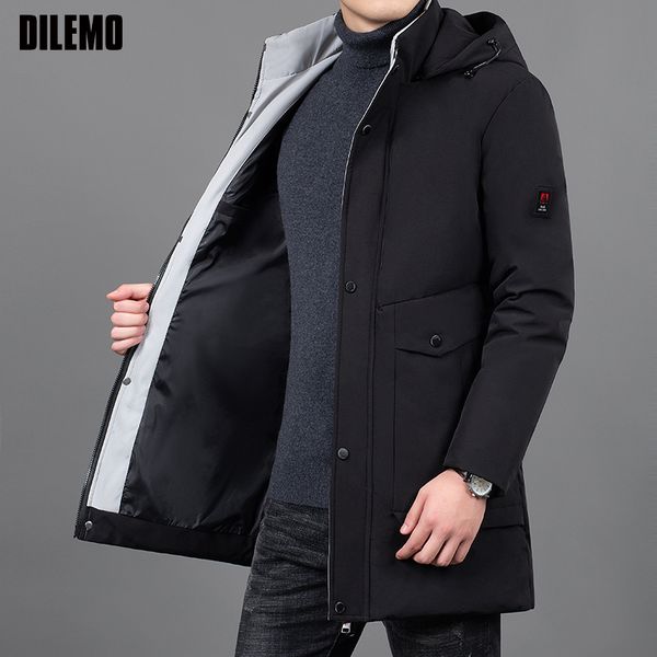 2019 winter толстых мод марка куртка мужской длинная корейский streetwear parka ватник теплого puffer bubble пальто мужская одежда, Black
2019 winter толстых мод марка куртка мужской длинная корейский streetwear parka ватник теплого puffer bubble пальто мужская одежда, Black