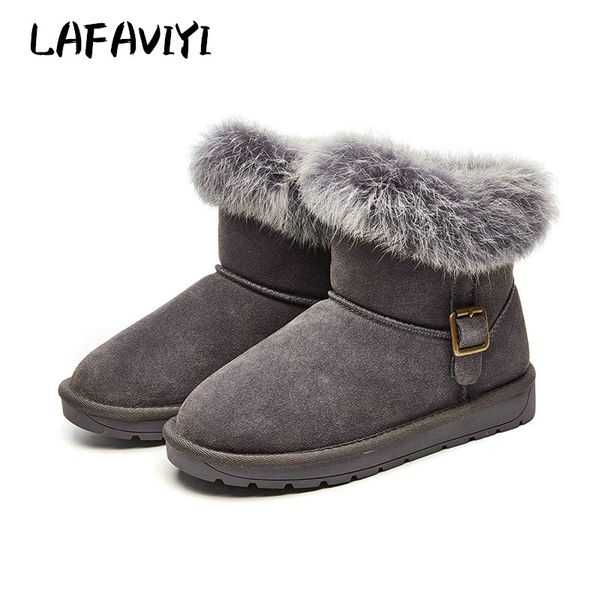 2020 ankle genuine leather snow boots cow suede warm fur boots women's bucket shoes cowhide flat cotton shoes, Black
2020 ankle genuine leather snow boots cow suede warm fur boots women's bucket shoes cowhide flat cotton shoes, Black