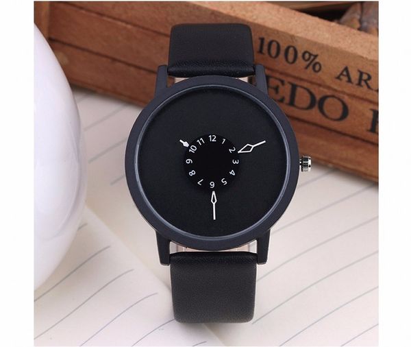 fashion creative watches women men leather quartz-watch unique dial design watch lovers' watch wristwatches clock, Slivery;brown
fashion creative watches women men leather quartz-watch unique dial design watch lovers' watch wristwatches clock, Slivery;brown