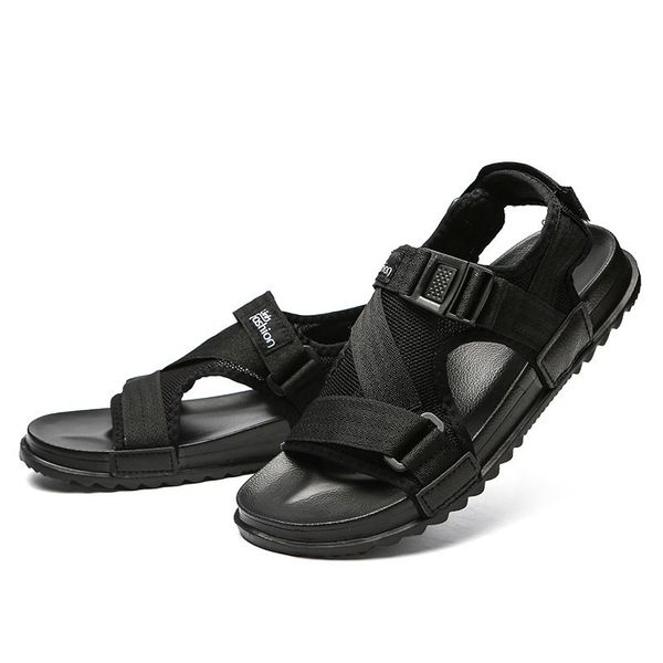 2019 fashion summer men sandals flat soft hard-wearing beach & outdoor sandals comfortable outdoor slippers, Black
2019 fashion summer men sandals flat soft hard-wearing beach & outdoor sandals comfortable outdoor slippers, Black