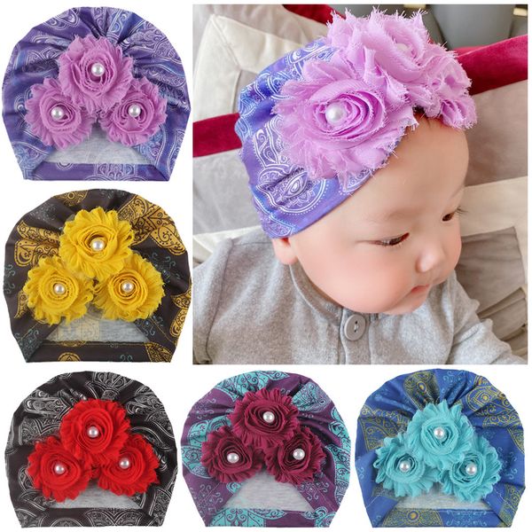15442 new europe infant baby hat vintage three flowers headwear child toddler kids beanies turban florals hats children hat, Yellow
15442 new europe infant baby hat vintage three flowers headwear child toddler kids beanies turban florals hats children hat, Yellow