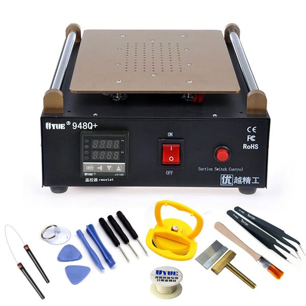 uyue 948q+ built-in vacuum pump separator 11 inches phone lcd screen separator machine glass touch screen repair refurbished
uyue 948q+ built-in vacuum pump separator 11 inches phone lcd screen separator machine glass touch screen repair refurbished