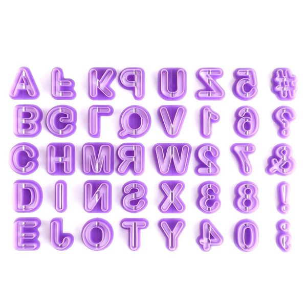 40pcs alphabets 26 english letters plastic cookie mold cutter purple handmade craft diy tools
40pcs alphabets 26 english letters plastic cookie mold cutter purple handmade craft diy tools