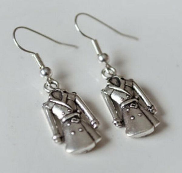 zinc alloy ancient silver trench coat charm dangle earring fashion creative women jewelry inspired designer earring friend holiday gift
zinc alloy ancient silver trench coat charm dangle earring fashion creative women jewelry inspired designer earring friend holiday gift