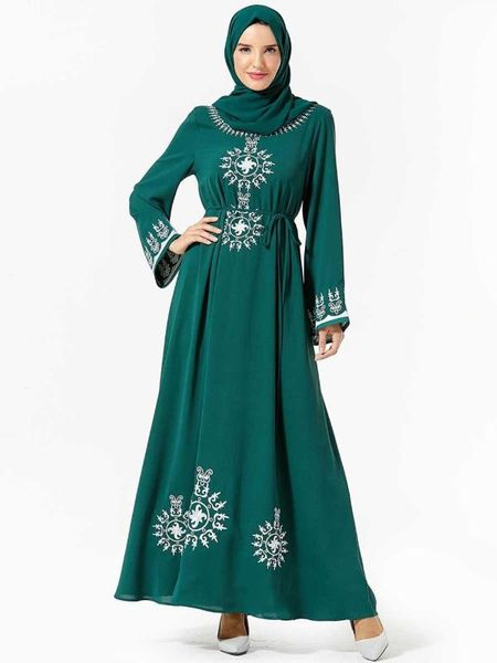 ethnic clothing modest fashion embroidery islamique abaya dubai clothes for women muslim vestidos party no headscarf, Red
ethnic clothing modest fashion embroidery islamique abaya dubai clothes for women muslim vestidos party no headscarf, Red