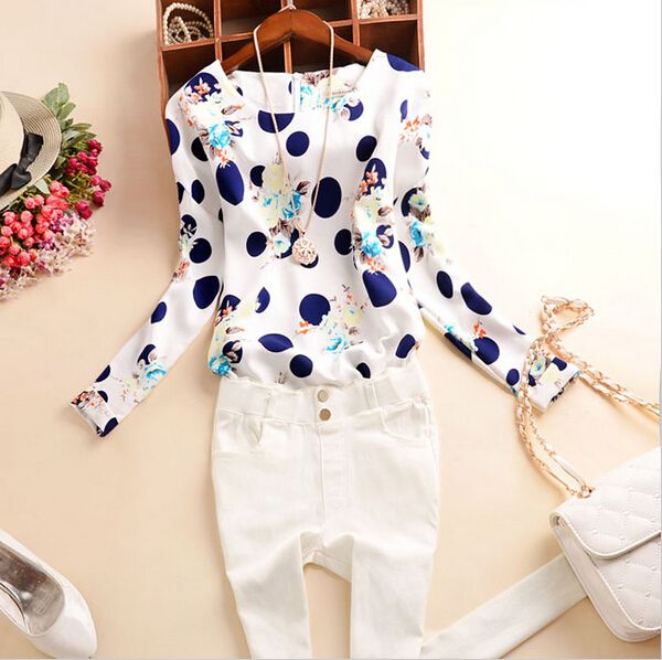 2015 summer casual chiffon shirts deep o-neck women plus size blouses loose blusas blue white long sleeve solid
2015 summer casual chiffon shirts deep o-neck women plus size blouses loose blusas blue white long sleeve solid