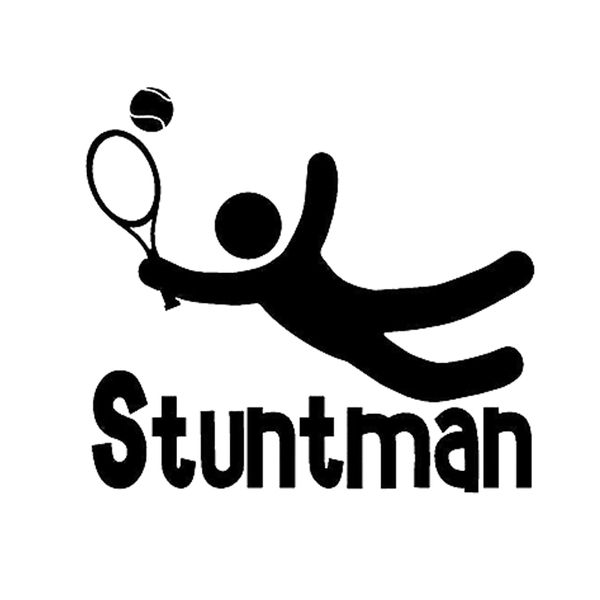 16*14.4cm tennis racquet stuntman decal sticker handsome and cool stickers car accessories
16*14.4cm tennis racquet stuntman decal sticker handsome and cool stickers car accessories