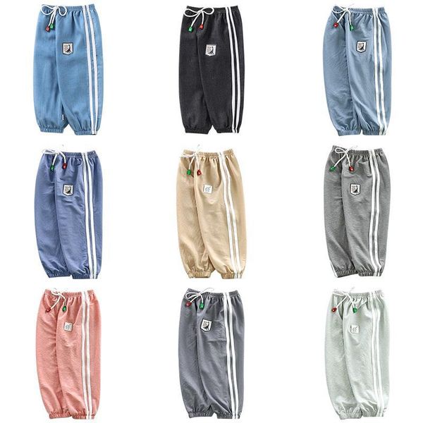 children 2-7y summer anti mosquito pants lanterns linen cotton 2020 new summer thin breathable wear baby boys girls casual pants, Blue
children 2-7y summer anti mosquito pants lanterns linen cotton 2020 new summer thin breathable wear baby boys girls casual pants, Blue
