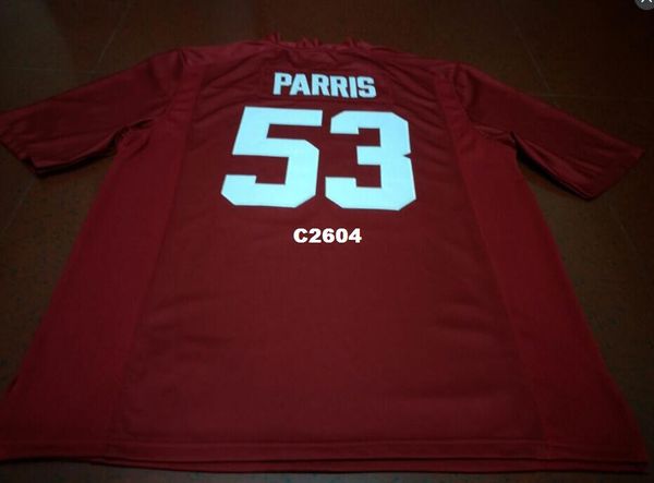 men #53 ryan parris alabama crimson tide red black white college jersey or custom any name or number jersey, Black;red
men #53 ryan parris alabama crimson tide red black white college jersey or custom any name or number jersey, Black;red