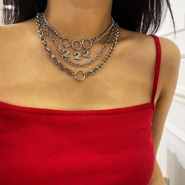 multi layer gothic women men necklace jewelry steampunk hip hop circles pendant statement neck collar party accessories, Silver
multi layer gothic women men necklace jewelry steampunk hip hop circles pendant statement neck collar party accessories, Silver