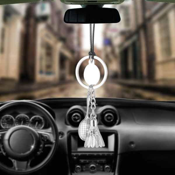 car pendant badminton shuttlecock racket ornaments hanging auto interior rear view mirror decoration dangle trim accessory
car pendant badminton shuttlecock racket ornaments hanging auto interior rear view mirror decoration dangle trim accessory