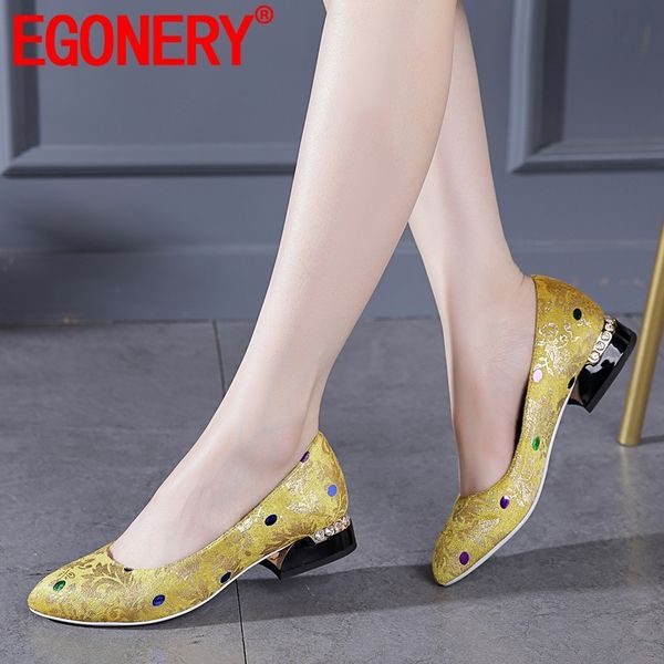 egonery spring autumn new fashion women pumps outside low heels round toe crystal slip-on women shoes drop shipping size 34-43, Black
egonery spring autumn new fashion women pumps outside low heels round toe crystal slip-on women shoes drop shipping size 34-43, Black