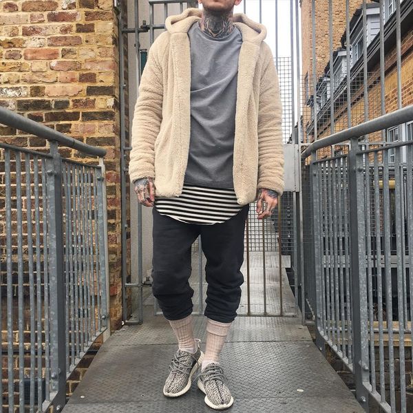 hoodie streetwear kanye west clothing fashion hip hop skateboard urban clothes swag men hoodies hooded cardigan fit, Black
hoodie streetwear kanye west clothing fashion hip hop skateboard urban clothes swag men hoodies hooded cardigan fit, Black